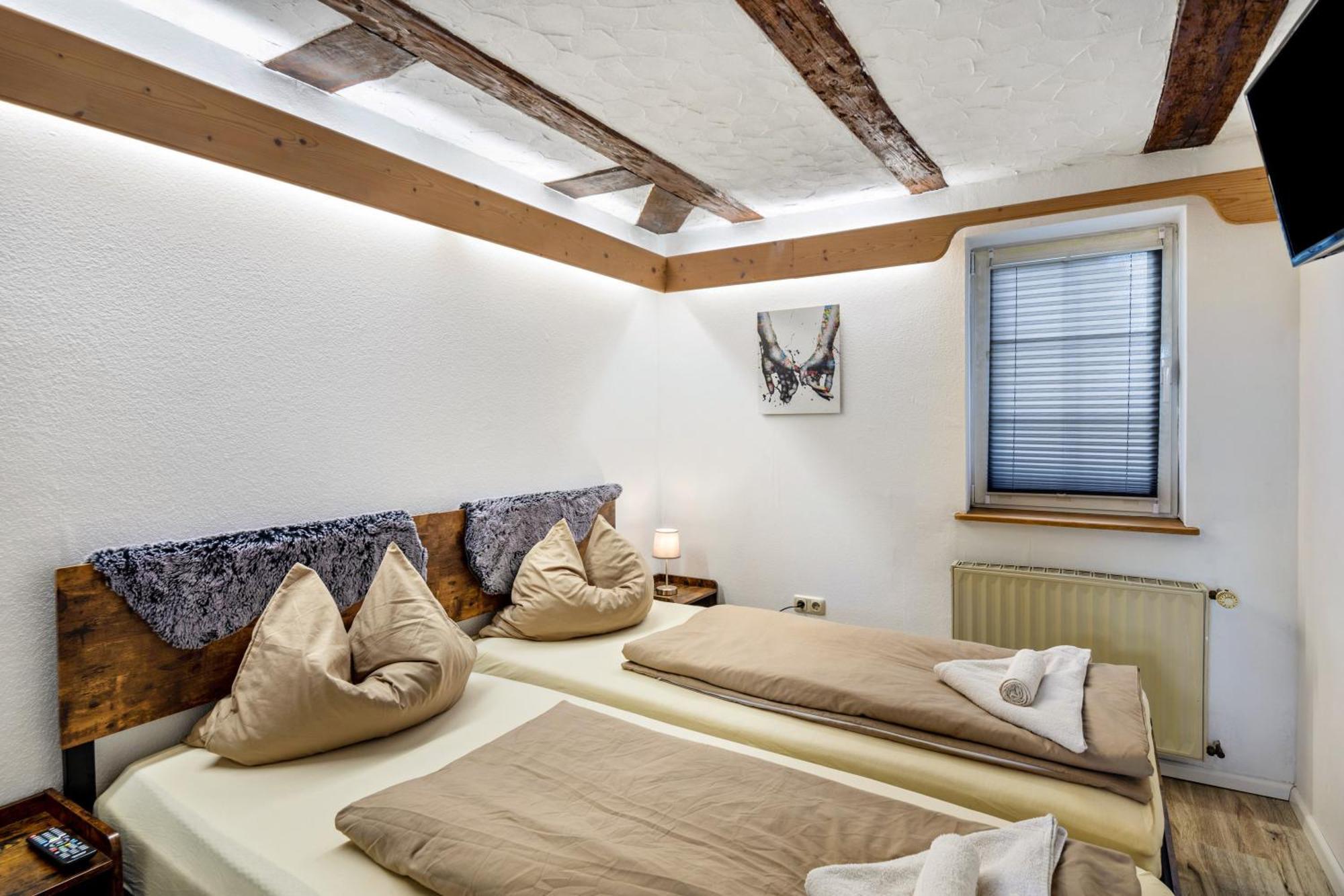Ferienwohnung Im Fachwerk Alsfeld Exterior foto