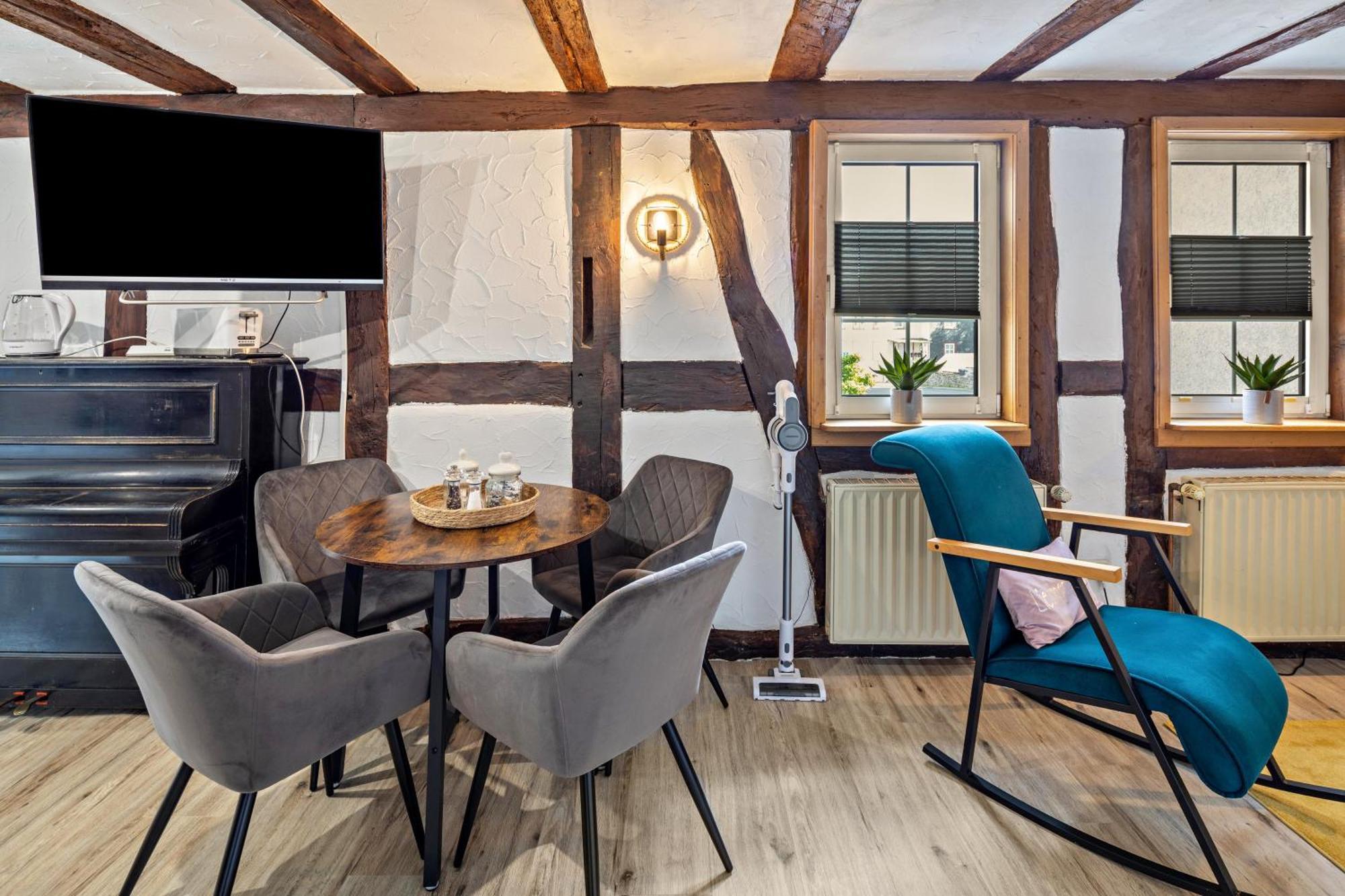 Ferienwohnung Im Fachwerk Alsfeld Exterior foto